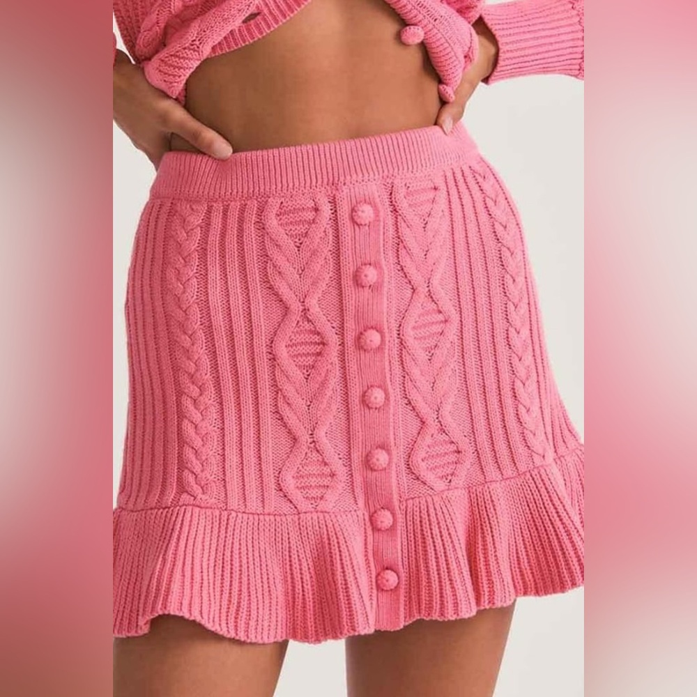 LoveShackFancy Gabella Mini Skirt Size XS